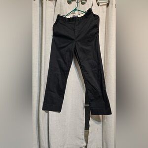Ralph Lauren Black Chino Pants Straight-Leg Design